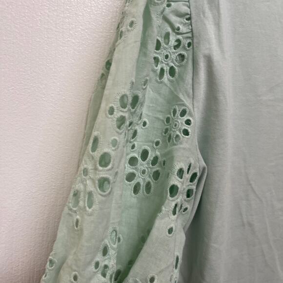Laundry by Shelli Segal wrap top mint green Sz XL NWT - Picture 5 of 6